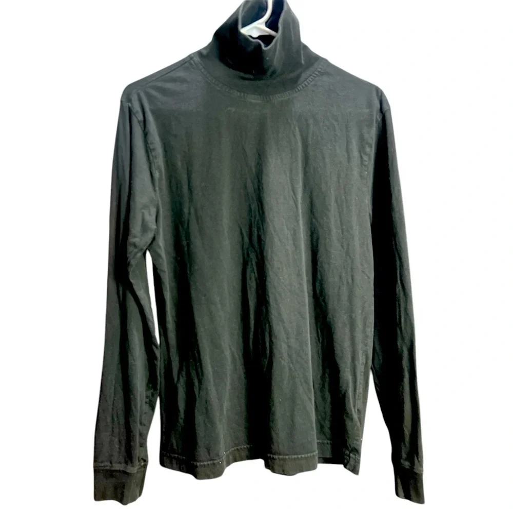 URBAN OUTFITTERS Black Turtleneck Sweater Cotton Soft Pullover size Small - Picture 2 of 7